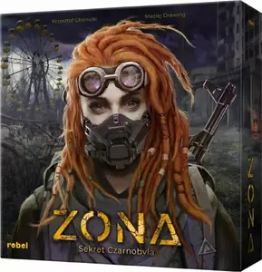Настольная игра Rebel Zona: Sekret Czarnobyla — стратегическая приключенческая игра от Rebel