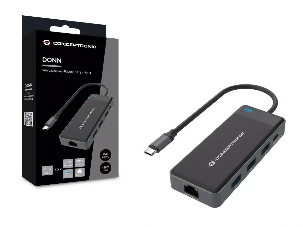 Pārsūtīšanas stacija klēpjdatoram Conceptronic DONN14G Photo 4