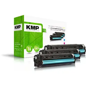 Toner Cartridge KMP 1236,0030 Cyan Magenta Yellow 1800 Pages