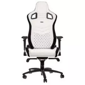 Padded seat gaming chair noblechairs Epic Black White