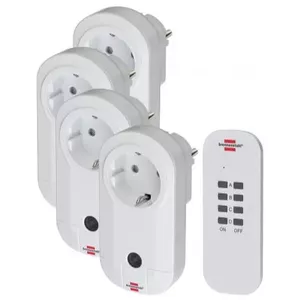 Viedā kontaktdakša Brennenstuhl 1507050 White