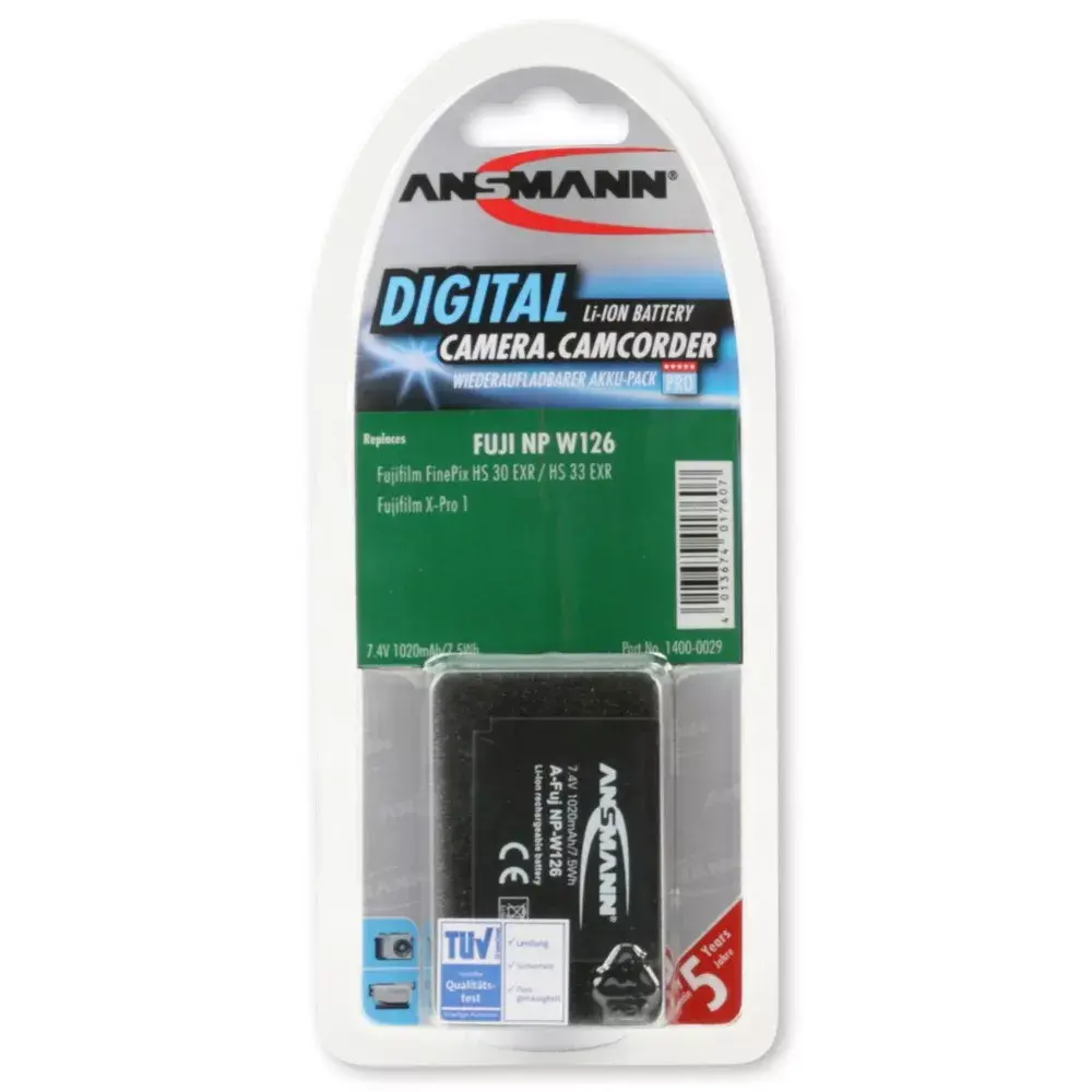 Battery Ansmann A-FUJ NP-W 126 Photo 2