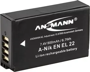 Battery ANSMANN 1400-0065 Lithium‑Ion 7.4 V 900 mAh for camcorders