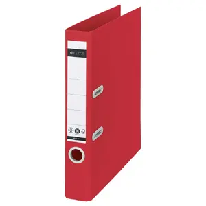 Ring Binder Leitz 10190025 A4 Red 55mm Width