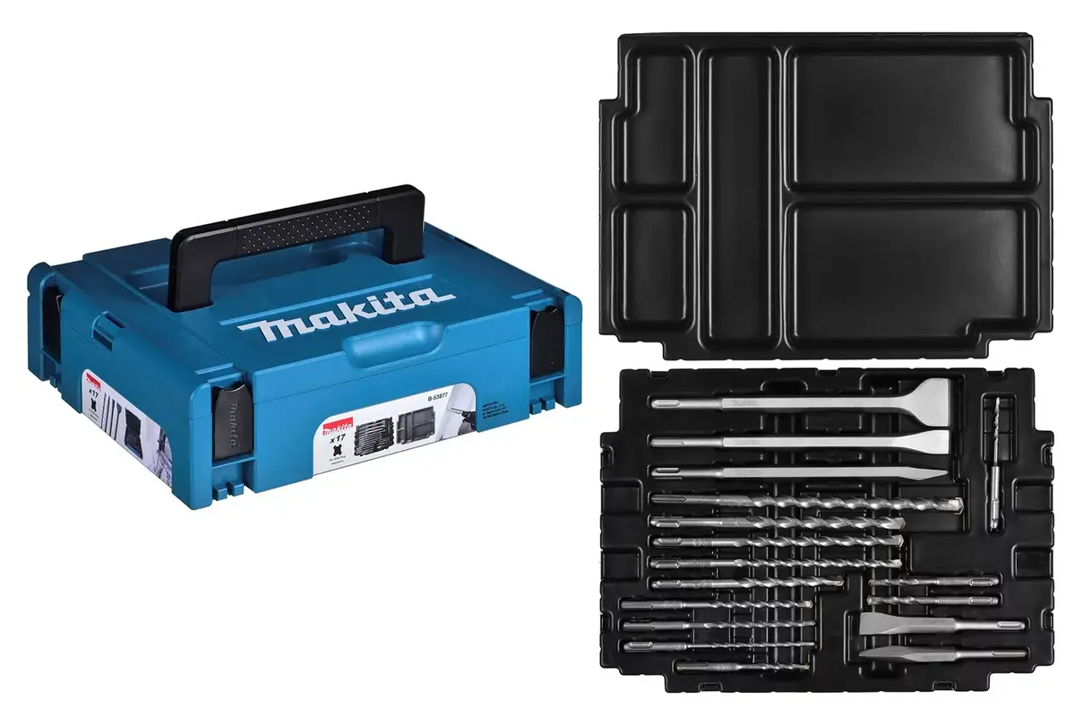 Drill & Chisel Bit Set Makita B-53877 Photo 2