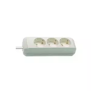 Brennenstuhl Eco-Line power extension 3 m 3 AC outlet(s) White