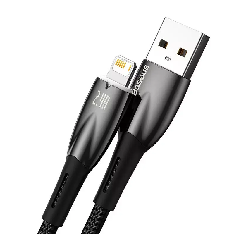 USB-кабель Baseus Glimmer CADH000301 2,4A 2 м Photo 2