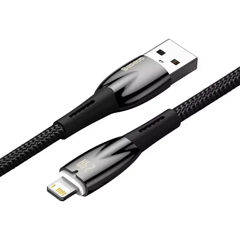 USB-кабель Baseus Glimmer CADH000301 2,4A 2 м Photo 4