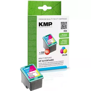 Картридж KMP HP C8766E Nr.343 цветной