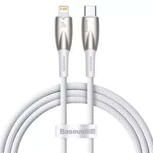 Lightning Cable Baseus CADH000002 1m 20W USB C White