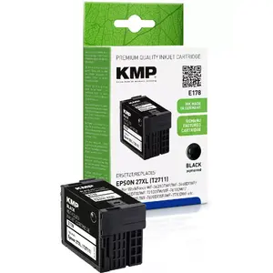 Картридж для принтера KMP E178 Черный пигментный 18 мл 1100 страниц