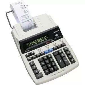 Калькулятор Canon MP120-MG-es II настольный печатающий белый