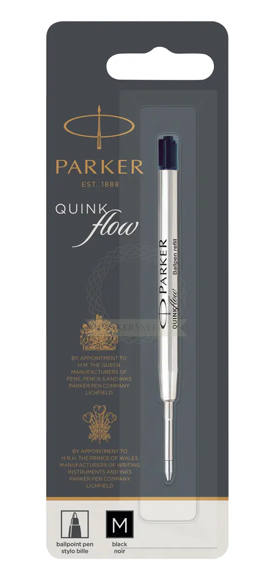 Parker 1950369 Lodīšu pildspalvas serdeņa vidējs