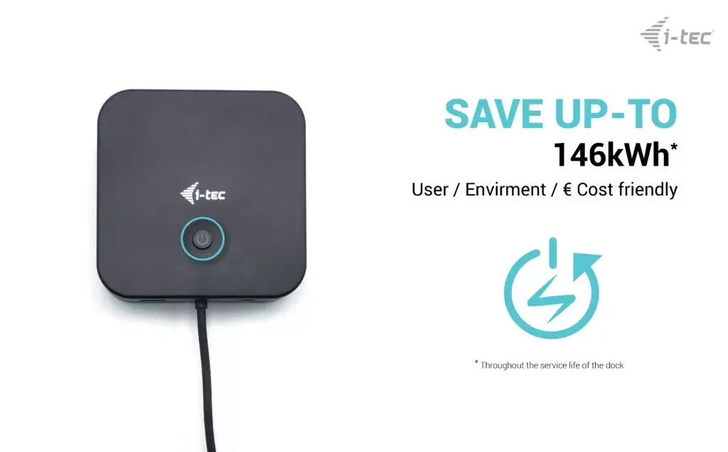 Doku stacija i-tec USB-C HDMI Dual DP 100W Photo 10