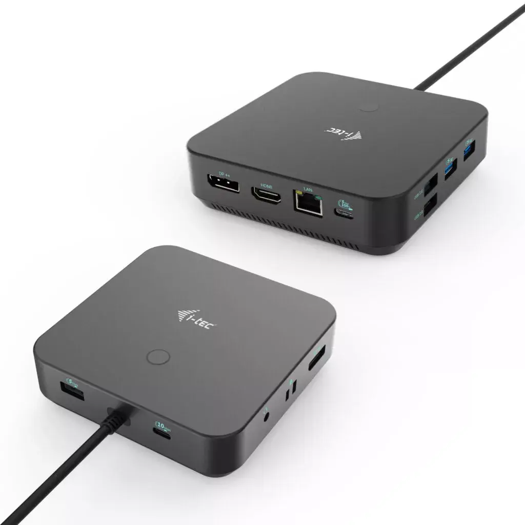 Doku stacija i-tec USB-C HDMI Dual DP 100W Photo 2