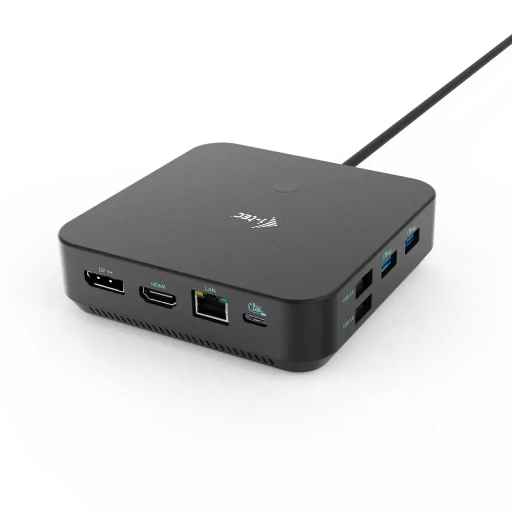 Doku stacija i-tec USB-C HDMI Dual DP 100W Photo 4