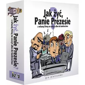 Настольная игра Jawa — Jak żyć Panie Prezesie? (польская командная/стратегическая игра)