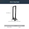 Freestanding Rack StarTech 2POSTRACK42 Photo 9