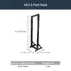 StarTech 42U 2-Post Open Frame Server Rack Photo 9
