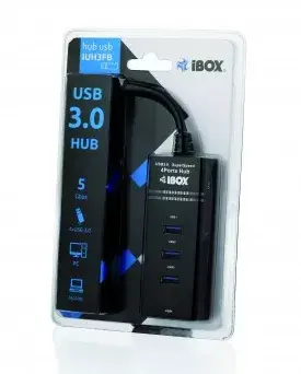 IBOX IUH3FB USB 3.2 Gen 1 хаб на 4 порта Photo 3
