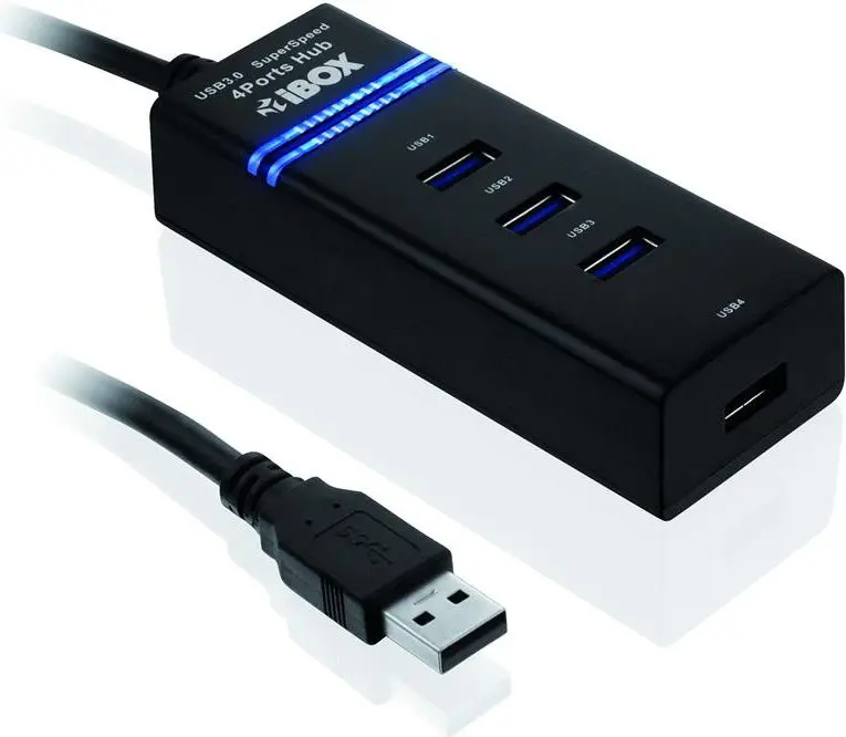 IBOX IUH3FB USB 3.2 Gen 1 4-port hub Photo 4