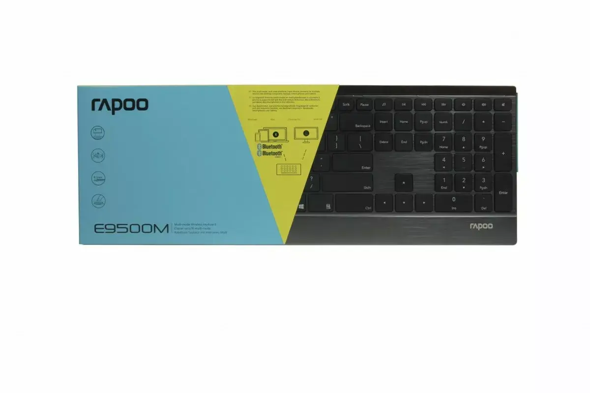 Wireless keyboard RAPOO E9500M Photo 4