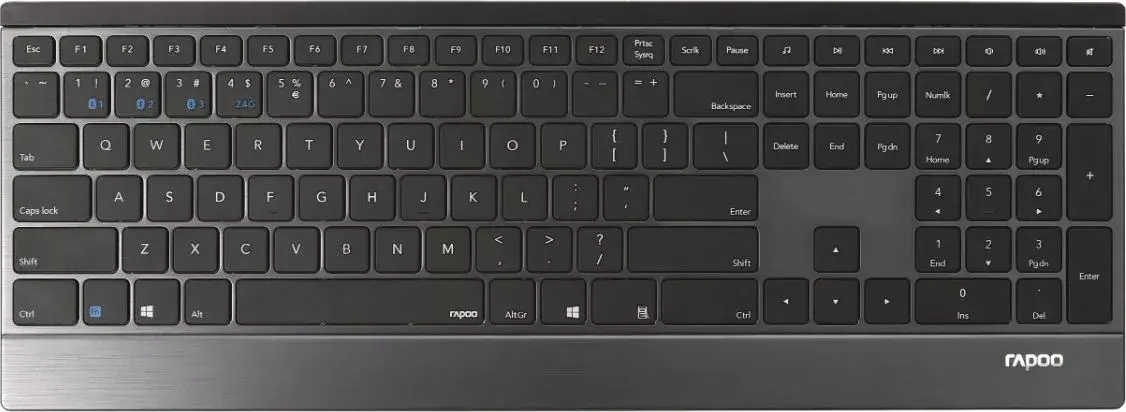 Wireless keyboard RAPOO E9500M Photo 2