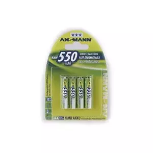 Battery Ansmann Blister 4 X Accu AAA 550 mAh