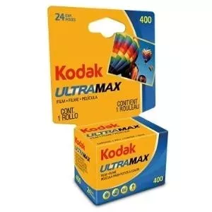 35mm color negative film Kodak Ultramax 400, 24 exposures