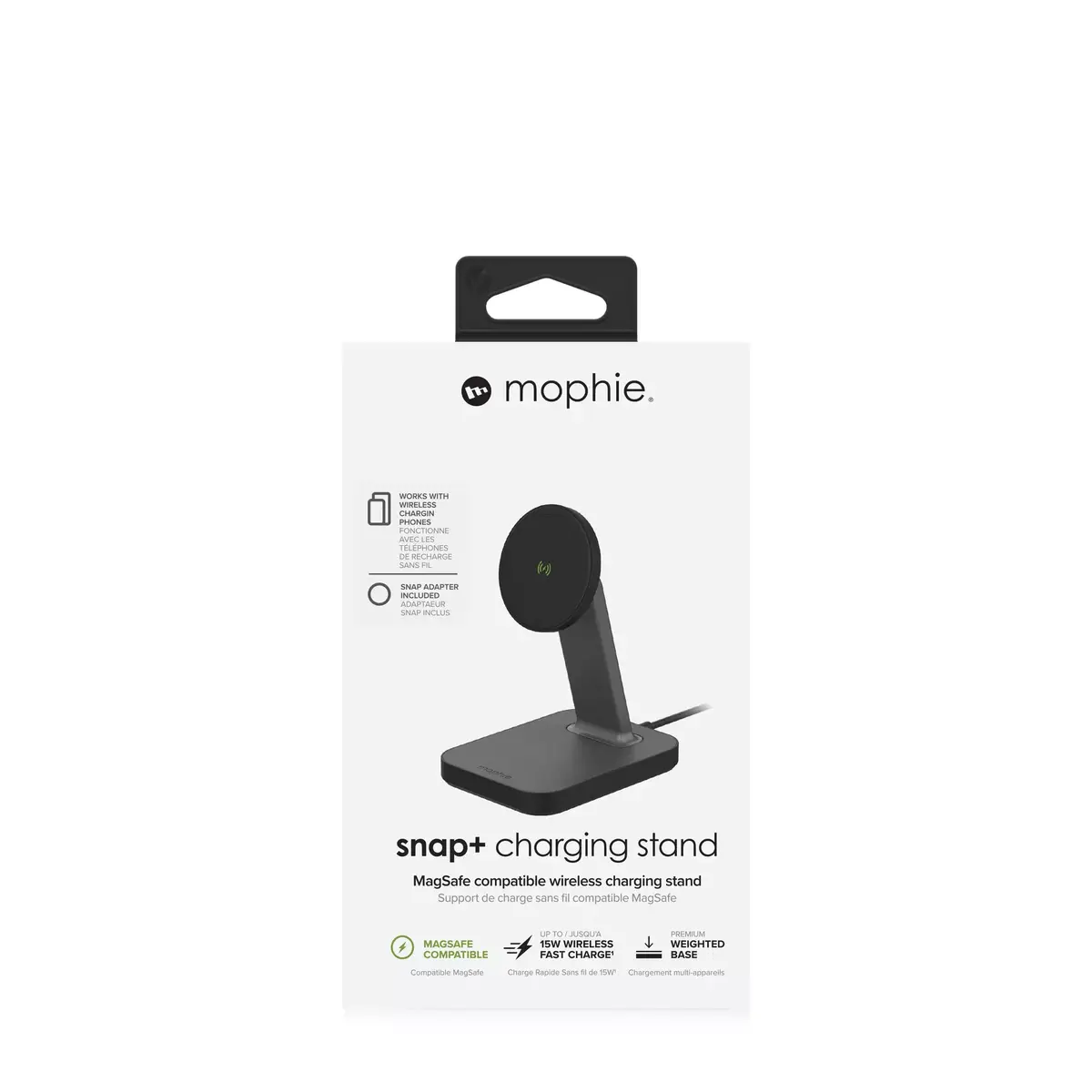Bezvadu lādētājs mophie UNV WRLS-snap+ stand Photo 3