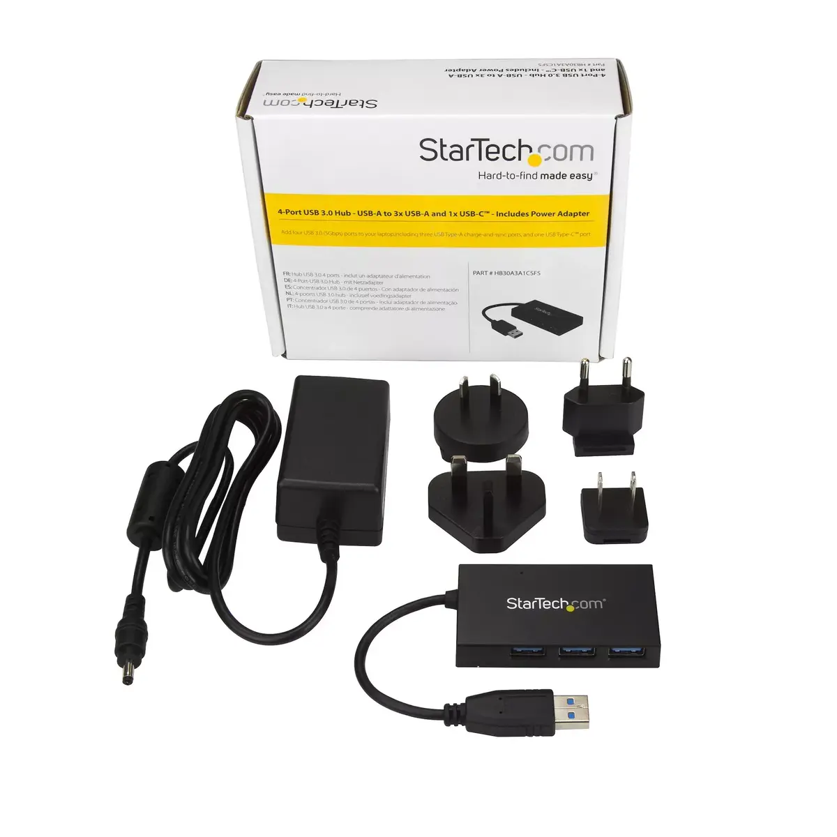 USB хаб StarTech.com HB30A3A1CSFS Photo 6