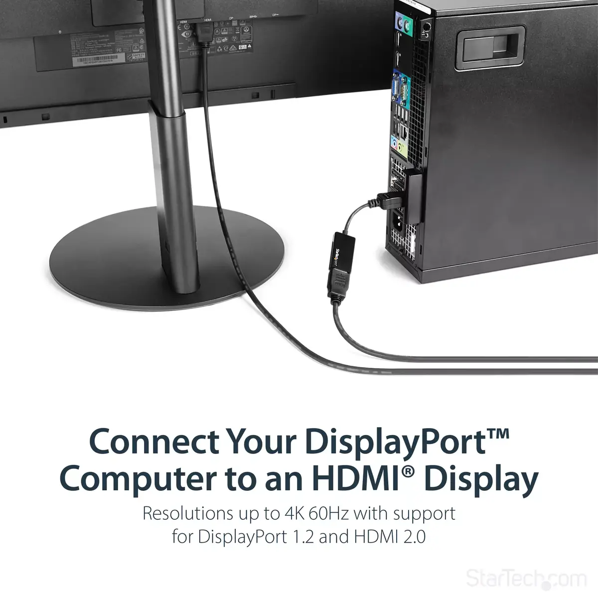 DisplayPort uz HDMI adapteris StarTech DP2HD4K60S Photo 9