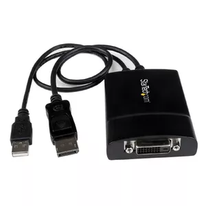 DisplayPort uz DVI Dual Link aktīvais adapteris StarTech DP2DVID2