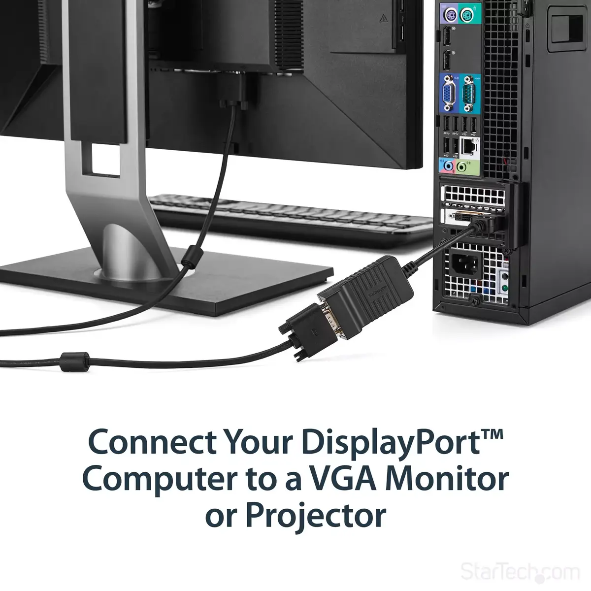 DisplayPort uz VGA adapteris StarTech DP2VGA Photo 8