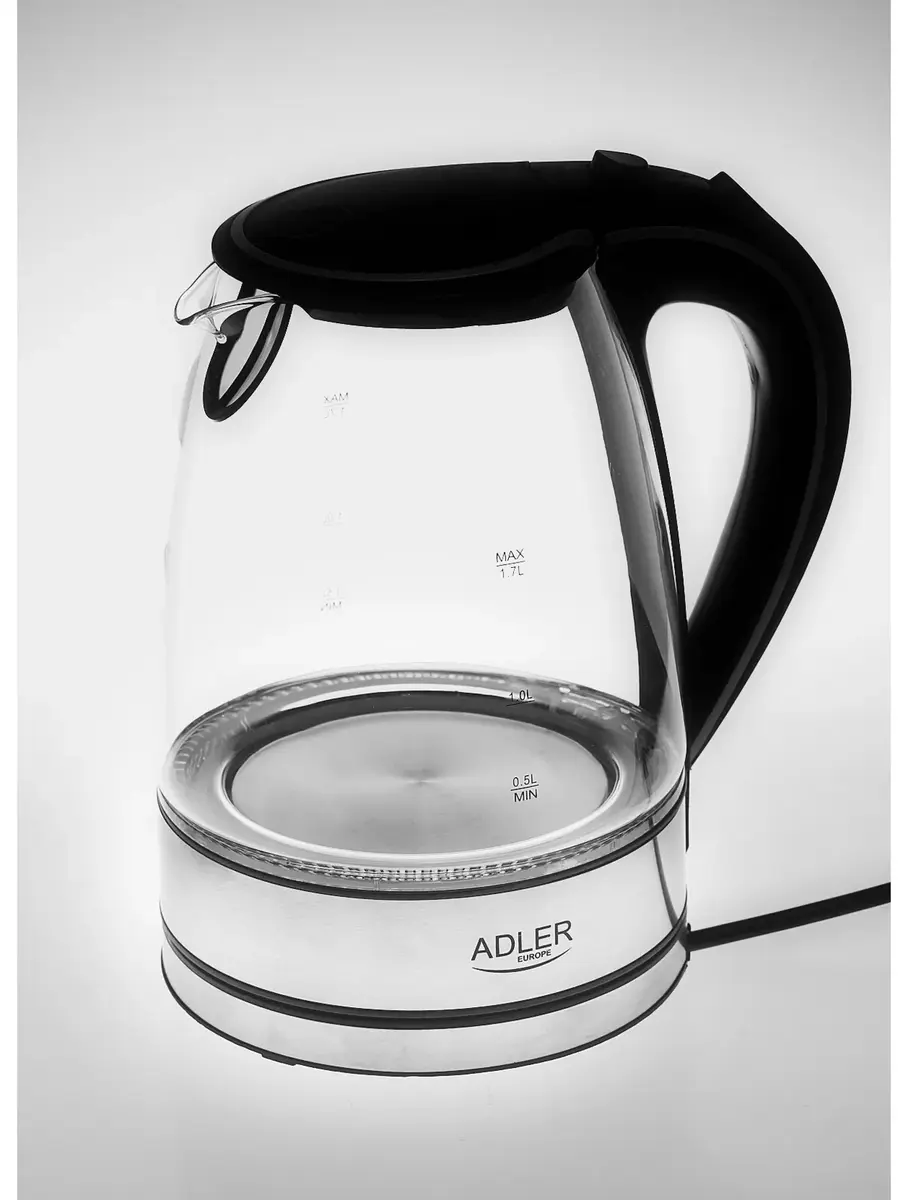 Elektriskā tējkanna Adler 1.7 L 2200 W AD 1225 Photo 3