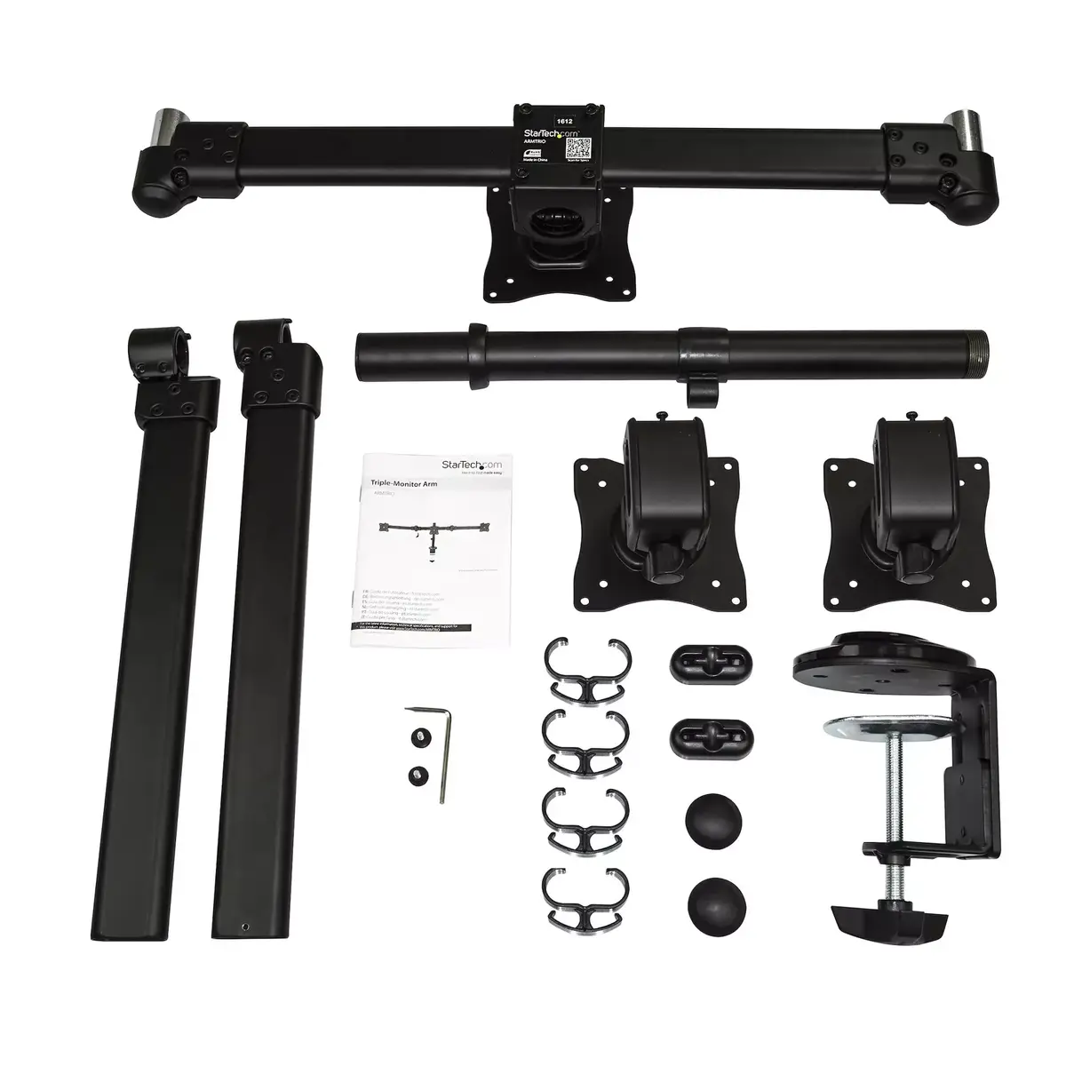 Desk Mount Triple Monitor Arm StarTech ARMTRIO Photo 3