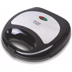 Sandwich Maker Adler AD 3015 750 W Black Silver