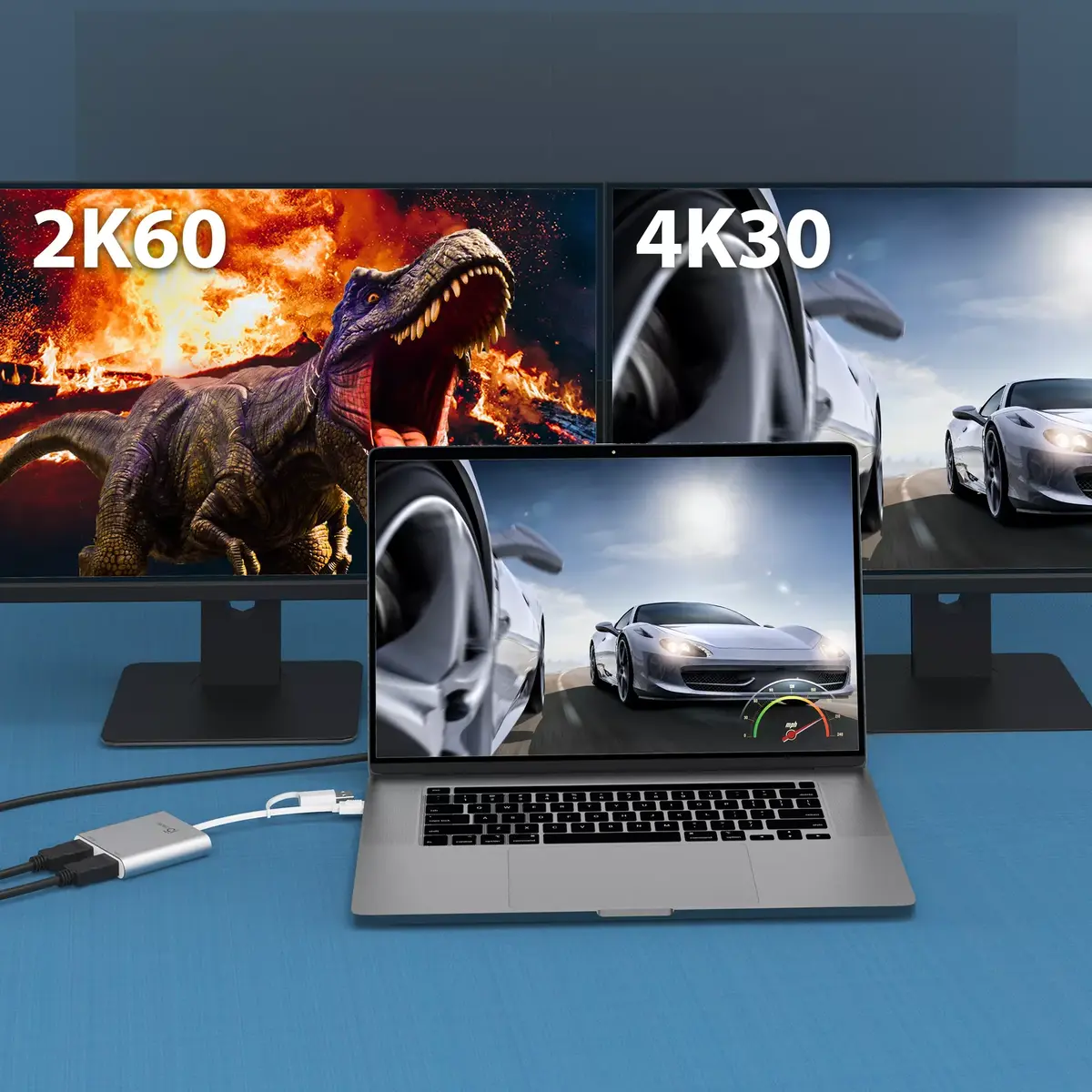 j5create JCA365-N USB-C to Dual HDMI Adapter Photo 5