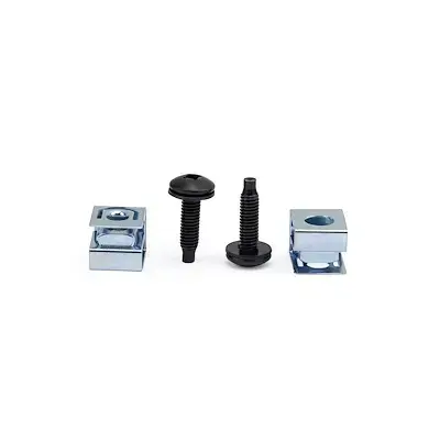StarTech.com 50-Pack 10-32 Rack Screws and Clip Nuts Photo 2
