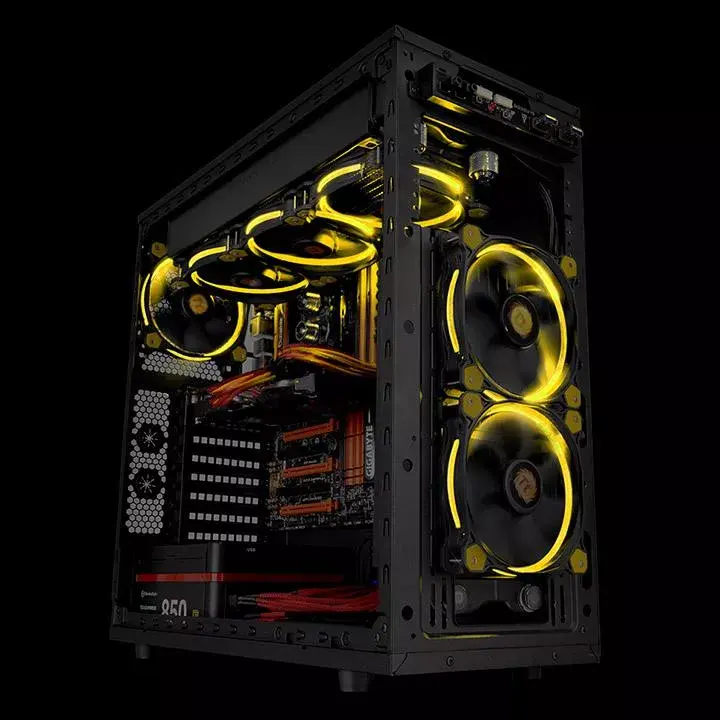 Ventilators Thermaltake Riing 14 CL-F039-PL14YL-A Photo 6