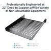 2U Vented Rack Shelf StarTech CABSHELF22V Photo 4