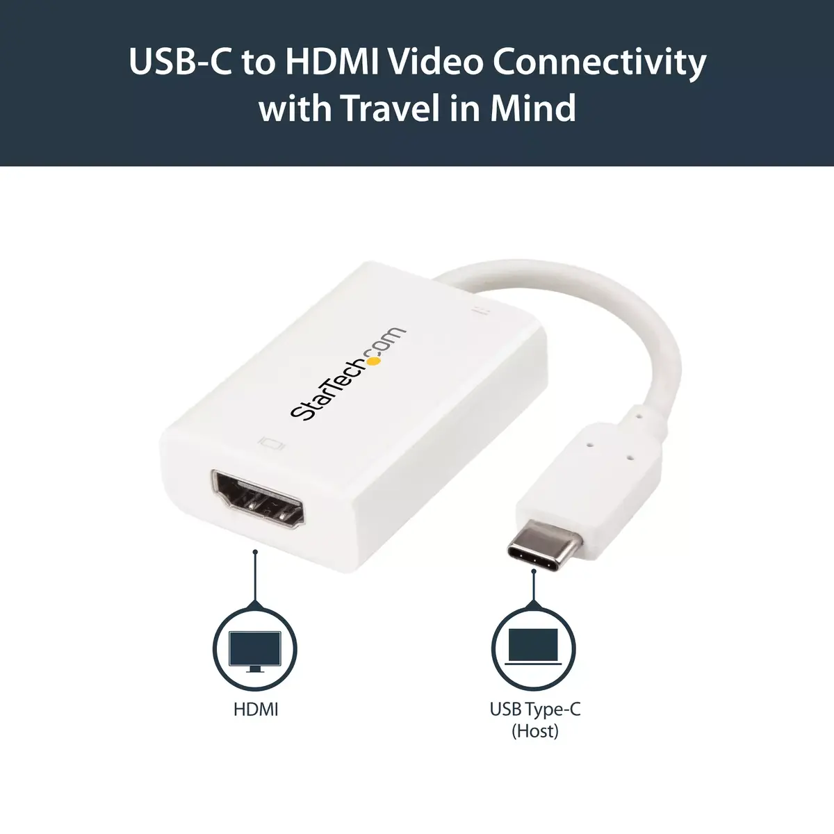 USB C to HDMI Adapter StarTech.com CDP2HDUCPW Photo 7