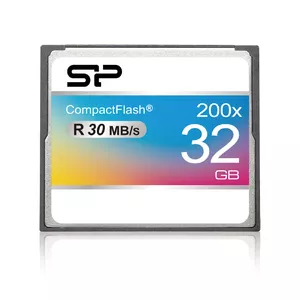 Flash Memory Silicon Power 32GB CompactFlash 200X SP032GBCFC200V10
