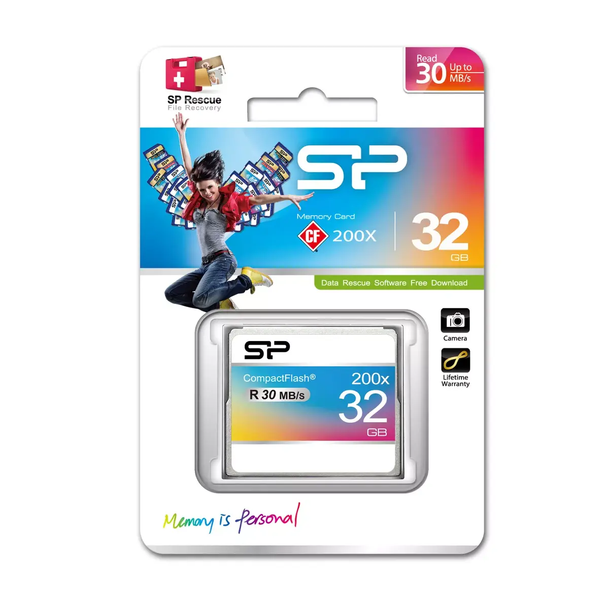 Флеш-память Silicon Power 32GB SP032GBCFC200V10 Photo 2