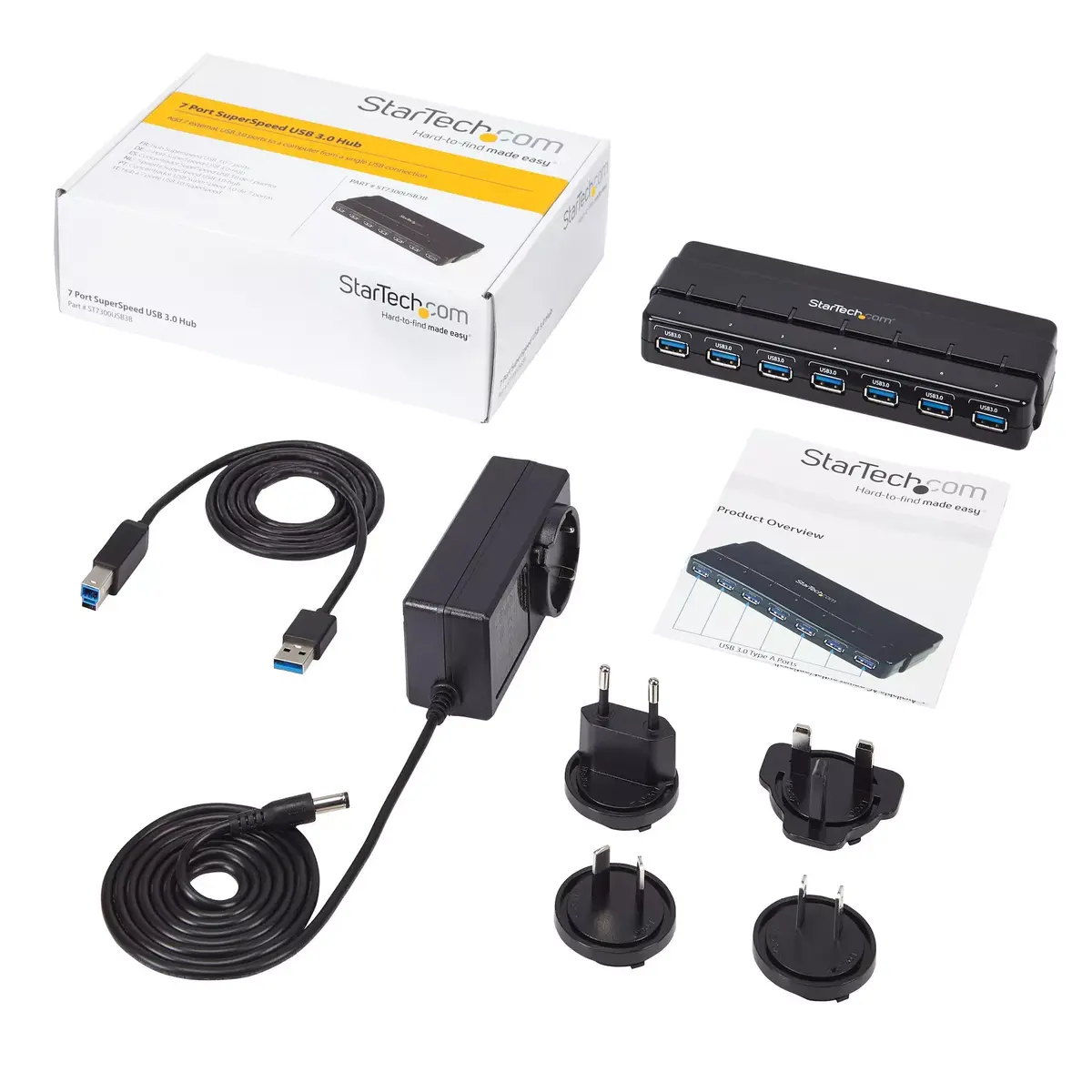 USB Hubs StarTech.com 7-Port USB 3.0 Hub Photo 7