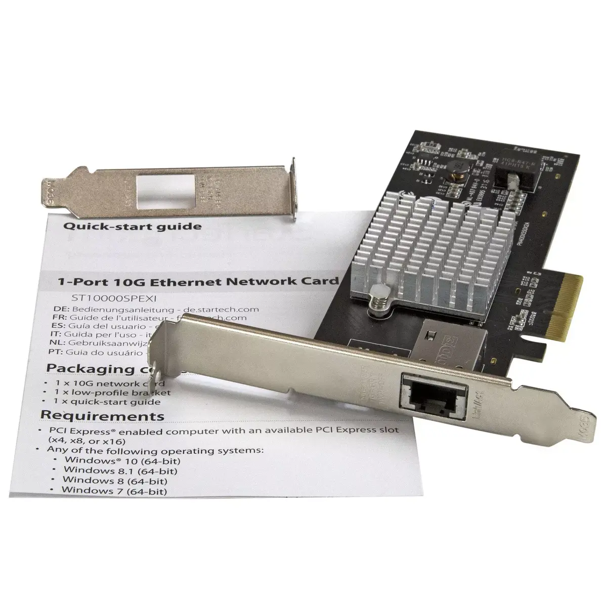 Сетевая карта StarTech.com 1-Port 10G Ethernet Photo 5