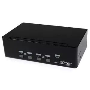 KVM переключатель StarTech.com 4 Port Dual DVI USB с аудио и USB хабом