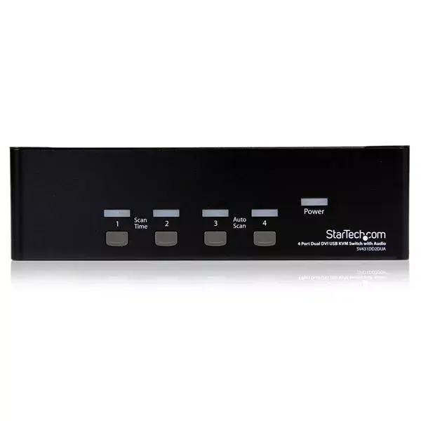 KVM slēdzis StarTech.com 4 Port Dual DVI USB Photo 2