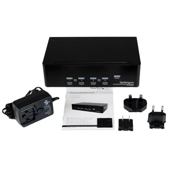 KVM slēdzis StarTech.com 4 Port Dual DVI USB Photo 4
