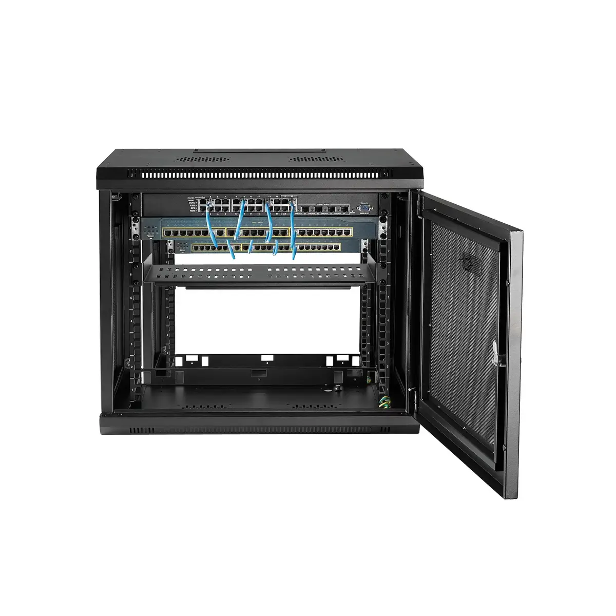 StarTech 2-Post 9U Wall Mount Network Cabinet RK9WALM Photo 6